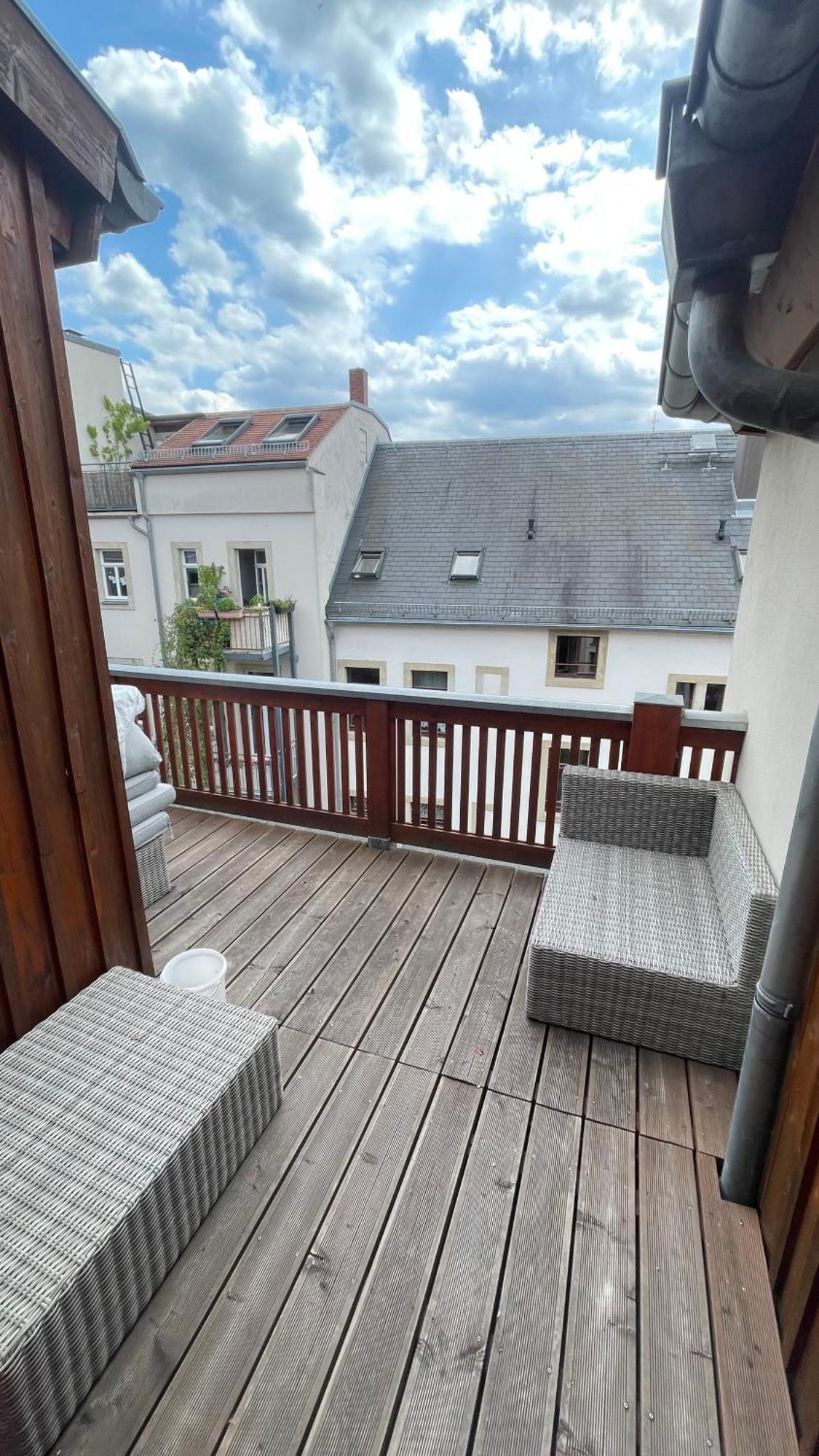 Goldigeferienwohnung "Am Markt" In Pirna Exterior foto